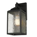 Globe Electric WALL SCNC MILLER 1LT BLK 44216